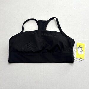 NWT All in Motion Brushed Sculpt Halter Midline Bra